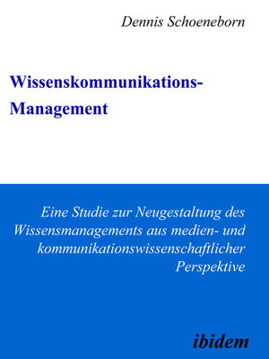 cover image of Wissenskommunikations-Management